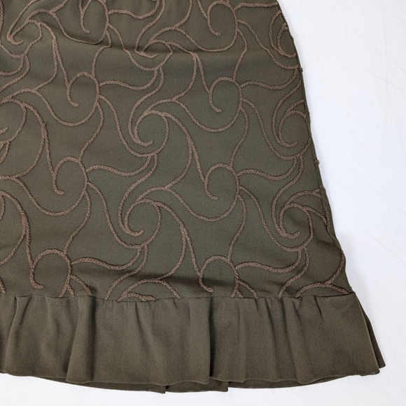 *Free with Purchase* Vintage Donna Karen Knee Length Pencil Skirt Mid Low Rise - Picture 4 of 9